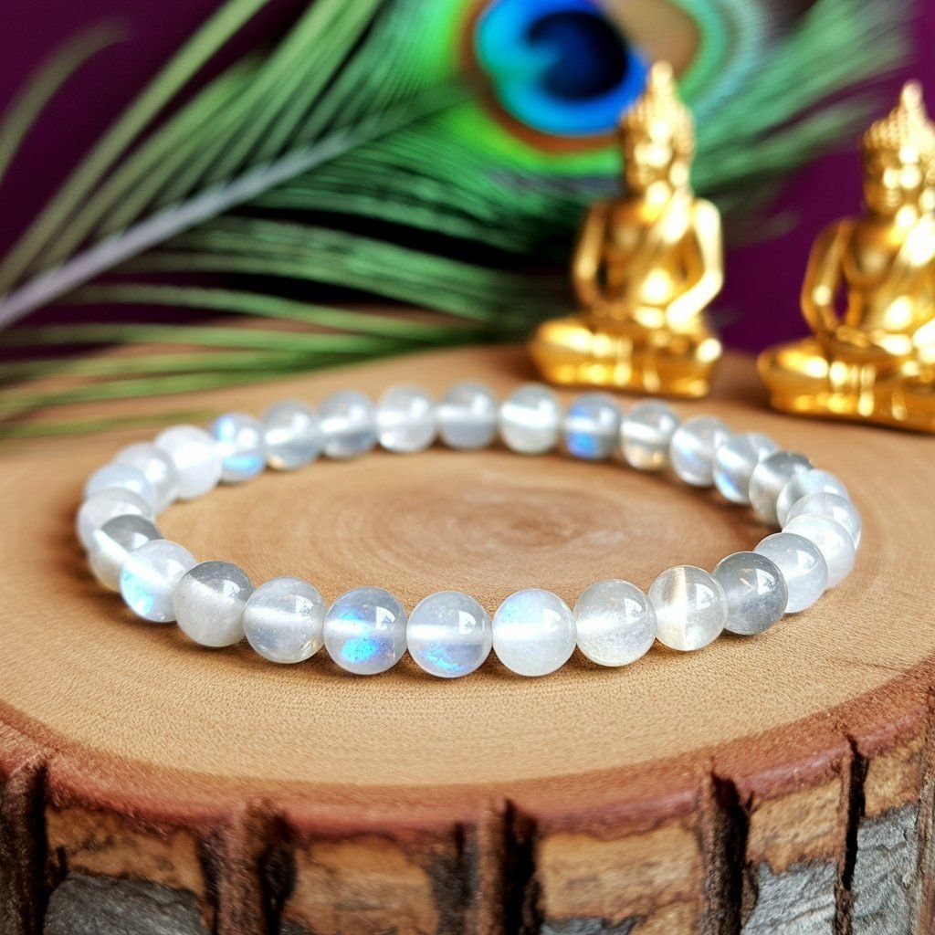 Moon stone bracelet