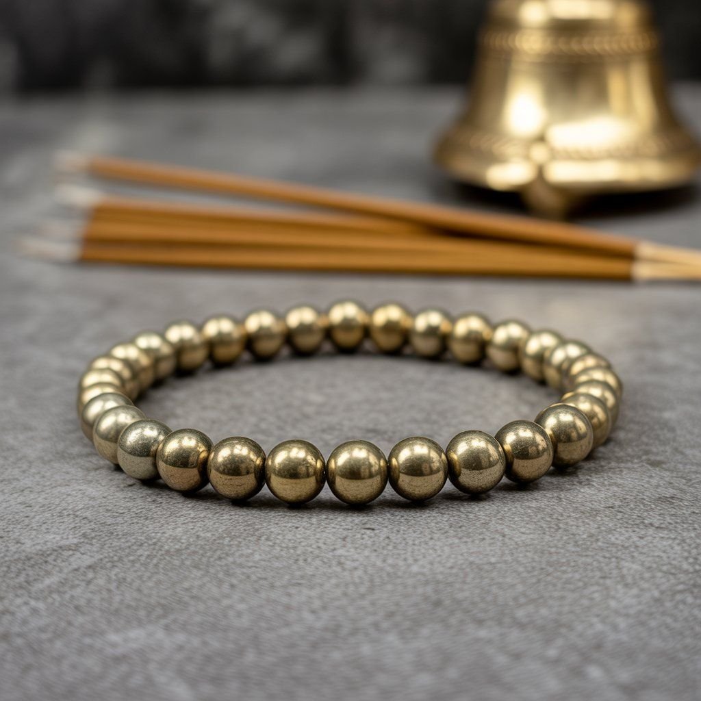 Pyrite bracelet