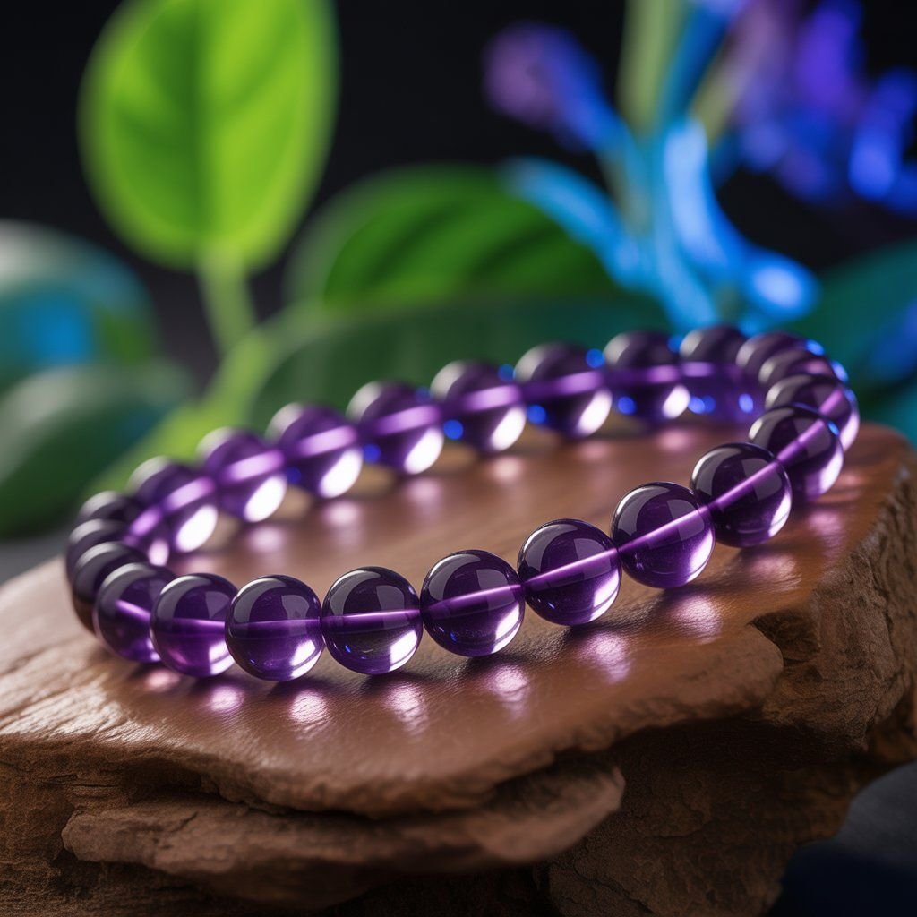 amethyst bracelet